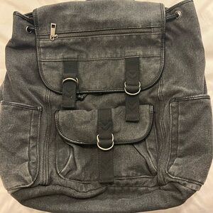 Denim Backpack